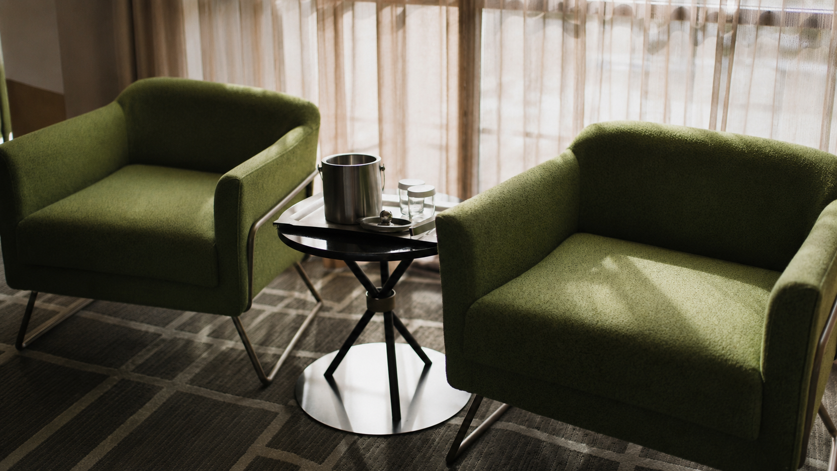 Best End Tables that Speak to Your Personal Style: Modern, Midcentury, Boho, Cottagecore, and Y2K side table between two sofa