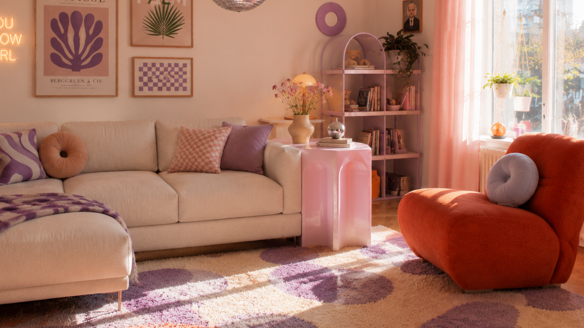 Best End Tables that Speak to Your Personal Style: Modern, Midcentury, Boho, Cottagecore, and Y2K y2k side table in a living room
