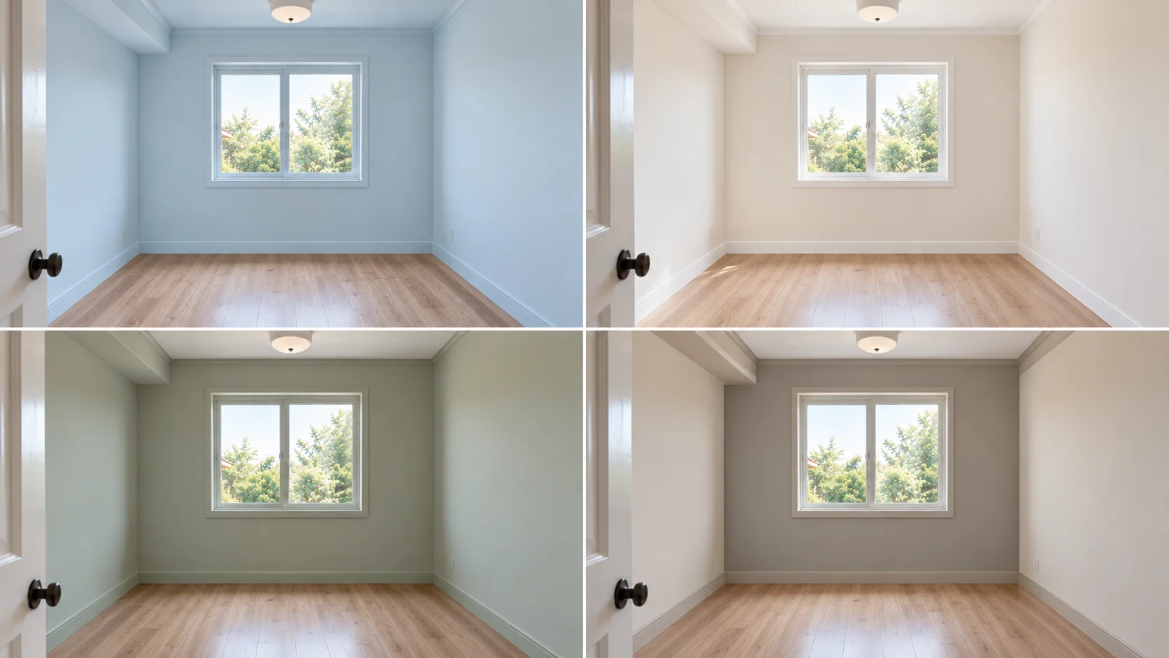 color palette paint to make a small room feel bigger